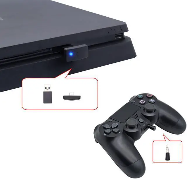 Alt view image 3 of 5 - Audio Bluetooth 5.0 Adapter Converter for Nintendo Switch Lite for PS4 PS5 PC Phone to Bluetooth Speaker Headset Earphone