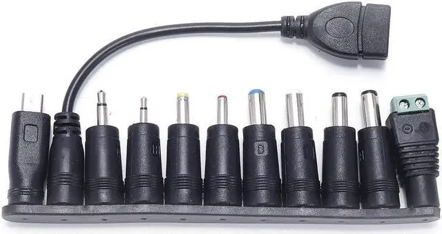 Alt view image 5 of 5 - DG-EA10 Charger Adapter Plug Removable Version 3-12V Universal 10 Selectable Multi Voltage Swi