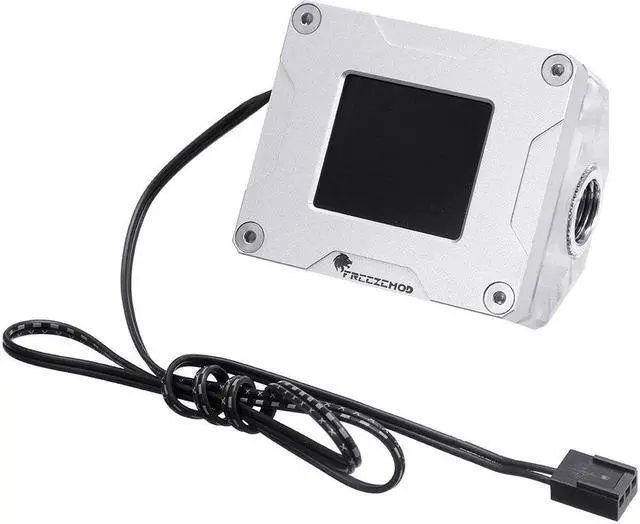 Main image of Water Cooler Electronic Flow Meter Impeller Speed and Temperature Display Alarm