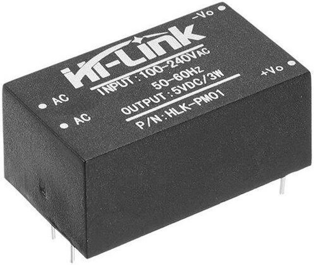 HLK-PM01 AC-DC 220V To 5V Mini Power Supply Module Intelligent