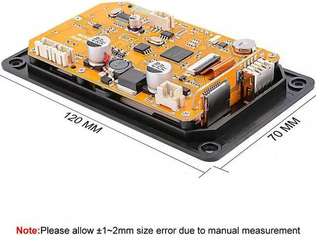 Alt view image 5 of 5 - bluetooth 5.0 MP3 Audio Decoder Music Player USB TF FM Radio DH Digital Decoding Module DIY Sound Home Speaker Amplifier