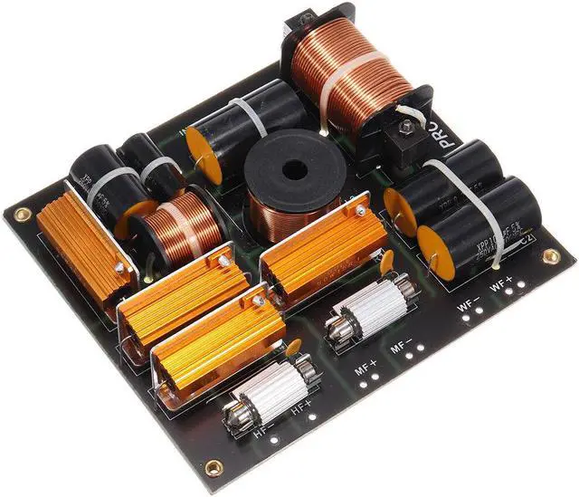 Main image of OL-290 2 Way Crossover Audio Speaker Board Tweeter Bass HIFI Loudspeaker Frequency Divider 800W 2300Hz