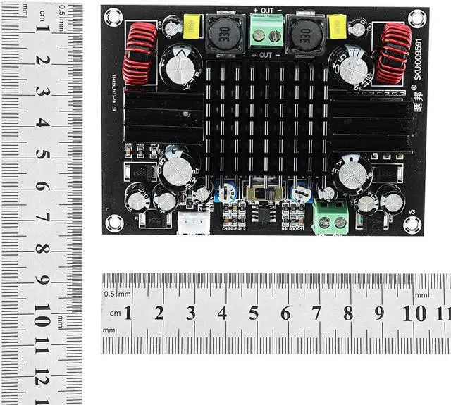 Alt view image 4 of 5 - XH-M571 150W Single ChannelDigital Power Audio Amplifier Board Heavy Bass Subwoofer Amplifier Mono for Speaker