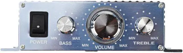 Alt view image 2 of 5 - DX-A6 TDA7056 Power Amplifier DC12V 2.0 Channel Speaker 40W+40W Dual Channel 3.5mm AUX For Car Computer DVD TV