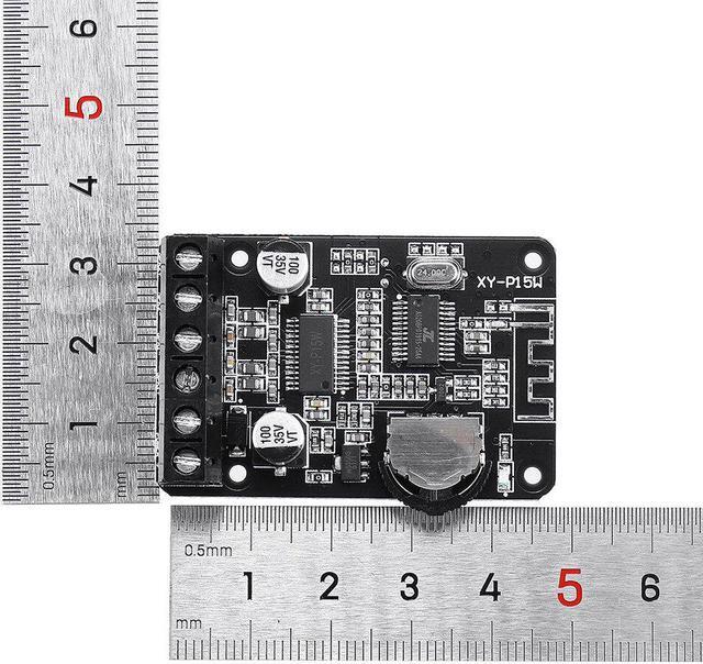 Alt view image 4 of 5 - XY-P15W 12V/24V High Power Digital Amplifier Module 10W/15W/20W/30W/40W Stereo Bluetooth Power Amplifier Board