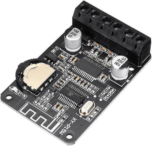 Alt view image 2 of 5 - XY-P15W 12V/24V High Power Digital Amplifier Module 10W/15W/20W/30W/40W Stereo Bluetooth Power Amplifier Board