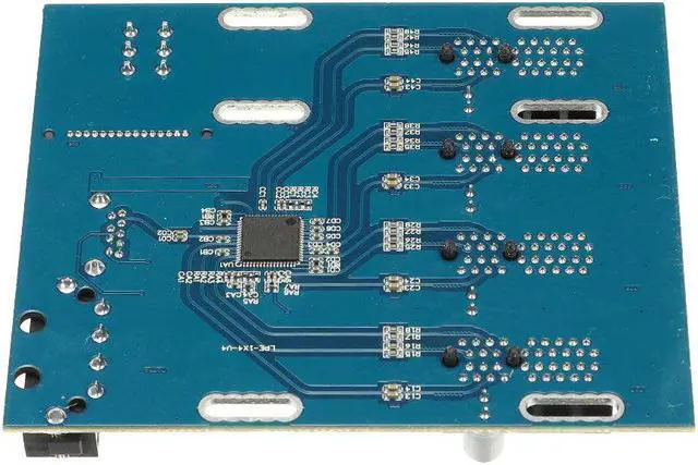 Alt view image 4 of 5 - 1 to 4 PCI Express 1X Slots Riser Card Mini ITX to External 4 PCI-e Slot AdapterPort Multiplier Card