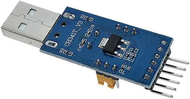 Alt view image 4 of 5 - CH341T V3 2 IN 1 Module 3.3V 5V USB to I2C IIC UART USB to TTL Single-Chip Serial Port Downloader