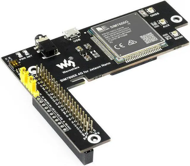 Main image of SIM7600G-H 4G / 3G / 2G / GNSS Module for Jetson Nano LTE CAT4 Global Applicable
