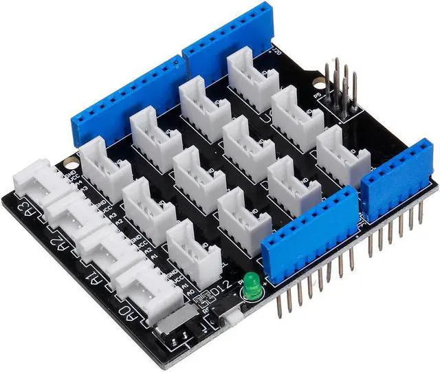 Main image of Grove Base Shield V2.0 for Arduino Sensor Base Expansion Board