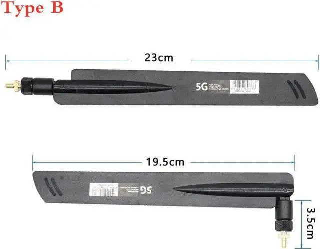 Alt view image 4 of 5 - TS-9 5G CPE Pro Router Antenna High Gain 40/38DBI Flexible Fold Full Band Antenna TS9 Interface ForB311 5E773 Portable WIFI