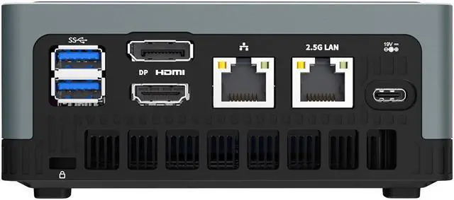 Alt view image 3 of 5 - Minisforum U820 Mini PC 16GB DDR4 512GB SSD Intel Core i5-8279U Processor Quad Core Windows 10 Pro Dual Band Wi-Fi Bluetooth Support 1000M 2500M LAN 4K Output
