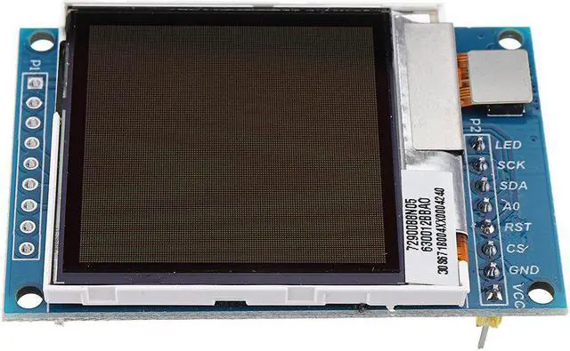 Alt view image 4 of 5 - 1.6 Inch Transflective TFT LCD Display Module 130X130 Sunlight Visible SPI Serial Port 3.3V 5V