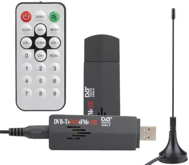 Main image of Mini Digital USB 2.0 TV Stick FM+DAB DVB-T Tuner Receiver