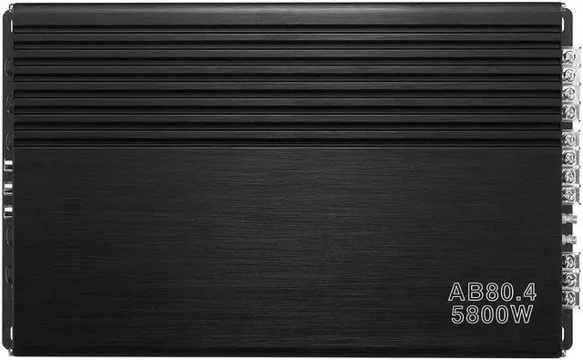 Alt view image 2 of 5 - 4 Channels 5800W Bridgeable Car Audio Stereo Power Amplifier Car Four-way Subwoofer