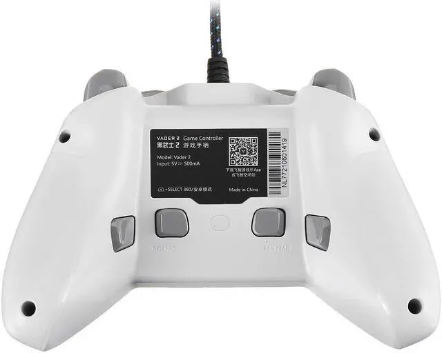 Alt view image 2 of 5 - Vader 2 Wired Game Controller for PC Television TV Box Game Pad Joystick Linear Trigger Asymmetrical Motor Gamepad