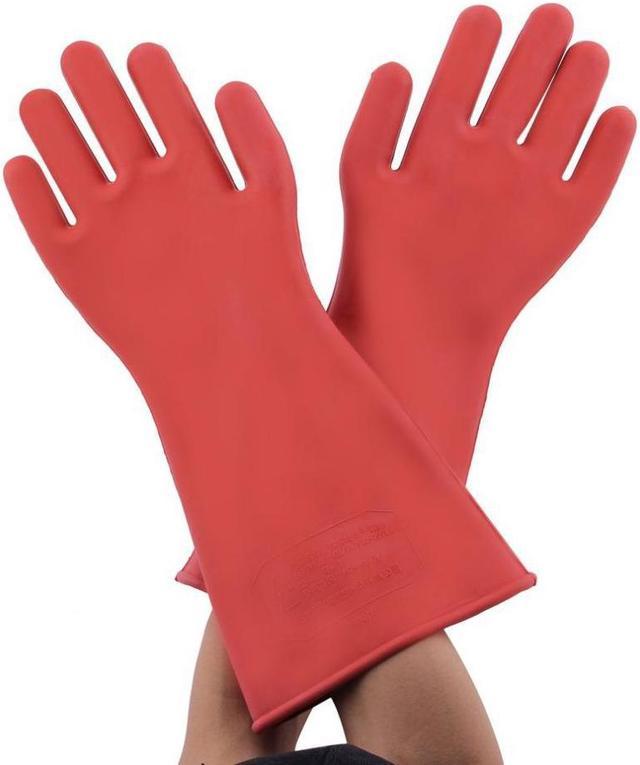 High Voltage Electrical Electrician Safety Work Gloves Insulation