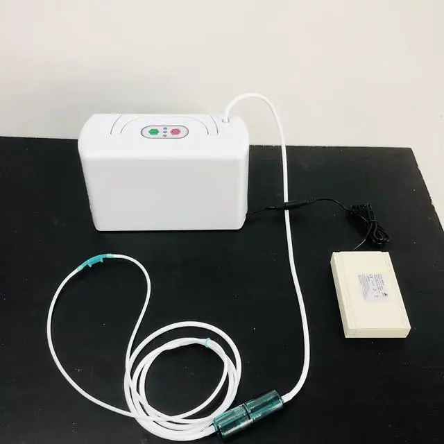 Alt view image 5 of 5 - TP-B1 Mini Oxygen Concentrator Machine Portable Humidifying Oxygen Machine Portable Oxygen Machine for Home and Travel Use High Concentration Oxygen Inhalation Machine 3L Modifiable Oxygen Machine