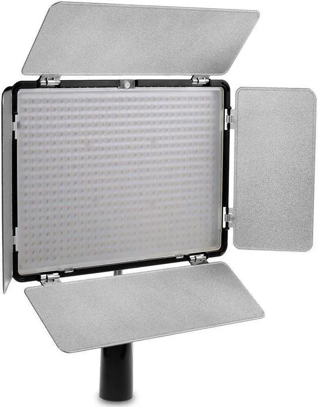 Main image of PKT3095 4 in 1 Vlogging Live Broadcast Kit Smartphone Video Rig with LED Selfie Fill Light Microphone Tripod Mount Adapter Bracket