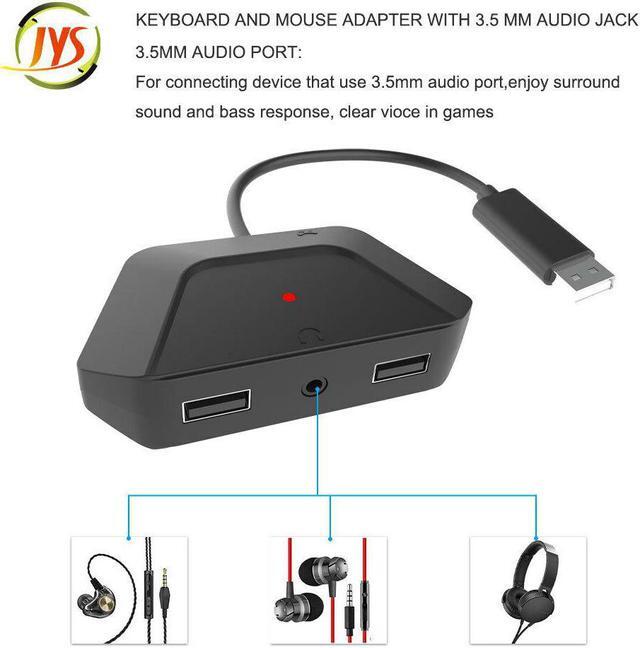 Alt view image 4 of 5 - JYS-NS200 Keyboard Mouse Converter for Nintendo Switch for Xbox One X S for PS4 PS3 Gamepad Keyboard Mouse Controller Adapter