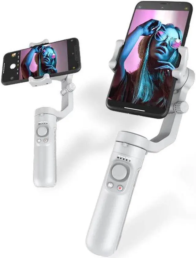 Main image of 3-Axis Handheld Gimbal Video Record Bluetooth Selfie Stick Tripod Phone Gimbal Stabilizer for iPhone 13 ProSmartphone