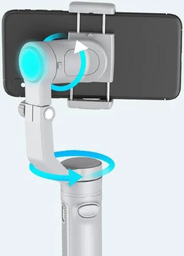 Alt view image 3 of 3 - 3-Axis Handheld Gimbal Video Record Bluetooth Selfie Stick Tripod Phone Gimbal Stabilizer for iPhone 13 ProSmartphone