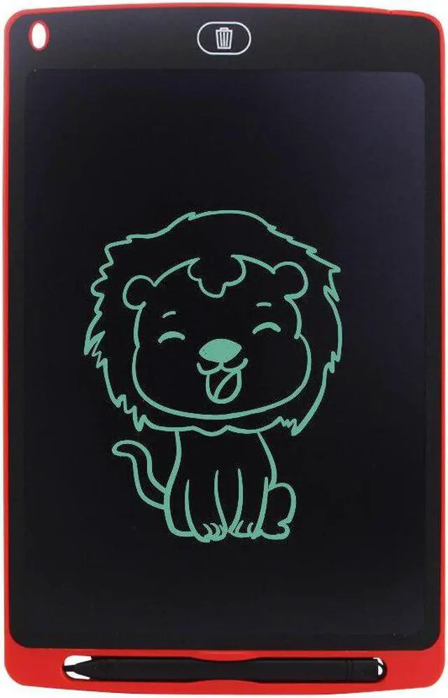 Alt view image 4 of 5 - 10 Inch LCD Writing Tablet Rough Handwriting Digital Drawing Tablet Electronic Handwriting Pad Message Board Slim Kids Writing Boards with Stylus