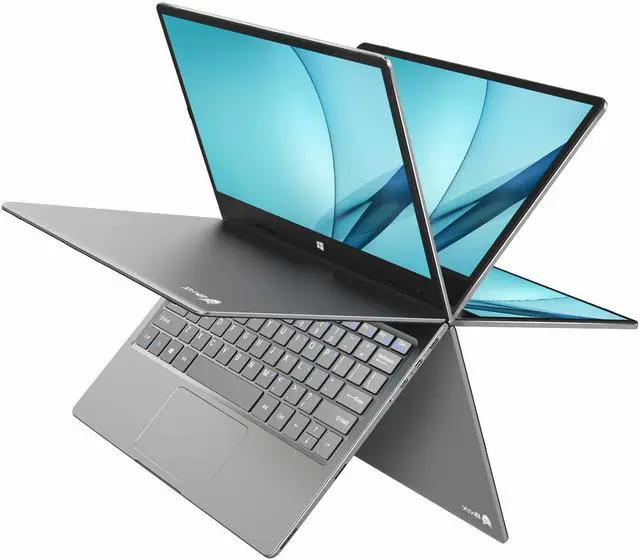 Alt view image 6 of 7 - Y11 Laptop 11.6 Inch 360-degree Touchscreen Intel N4120 8GB 256GB SSD 13mm Thickness Full Metal Case Lightweight Notebook