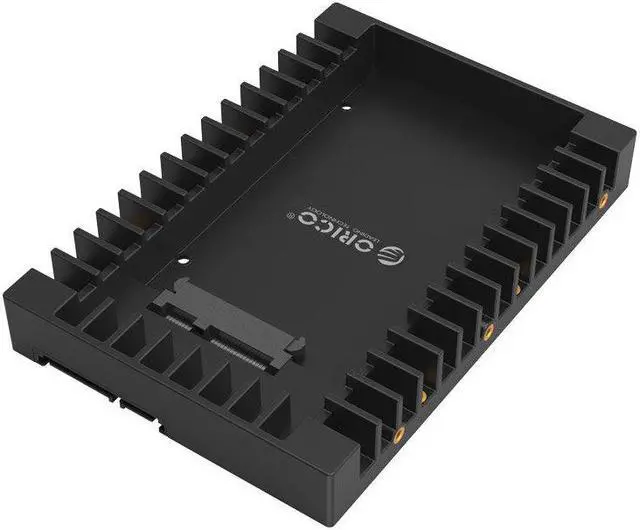 Alt view image 2 of 5 - 1125SS 2.5 to 3.5 inch Hard Drive Caddy HDD Enclosure Bay Internal Hard Drive Mounting Bracket Adapter 3.5 inch SATA HDD Mobile Frame