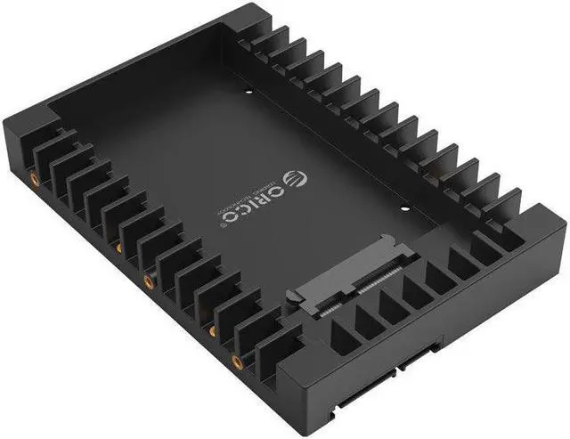 Alt view image 3 of 5 - 1125SS 2.5 to 3.5 inch Hard Drive Caddy HDD Enclosure Bay Internal Hard Drive Mounting Bracket Adapter 3.5 inch SATA HDD Mobile Frame