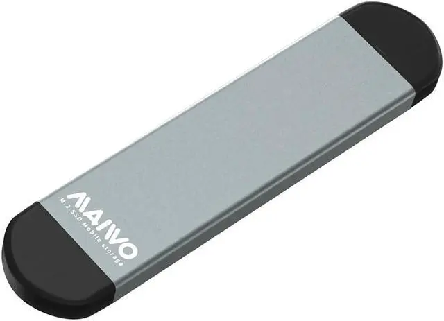 Alt view image 6 of 7 - K1683P2 M.2 NVME/SATA Hard Drive Enclosure USB3.0/Type-C Dual Interface M.2 B & M key/M key SSD Case