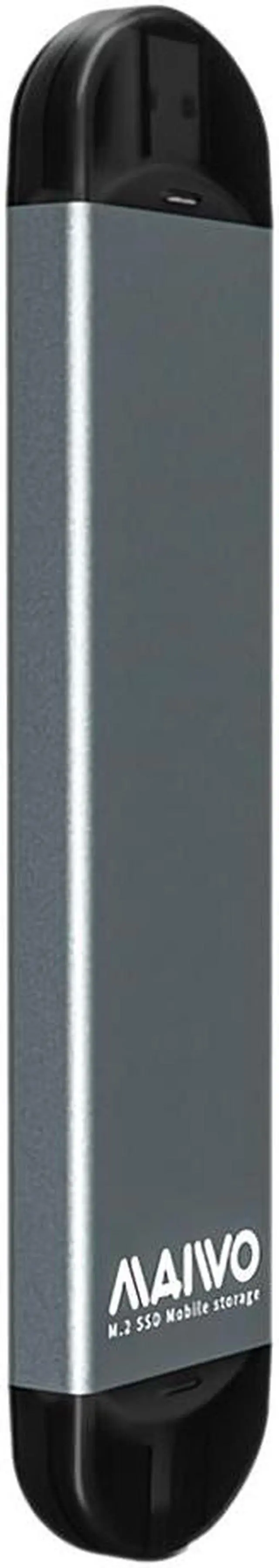 Alt view image 7 of 7 - K1683P2 M.2 NVME/SATA Hard Drive Enclosure USB3.0/Type-C Dual Interface M.2 B & M key/M key SSD Case
