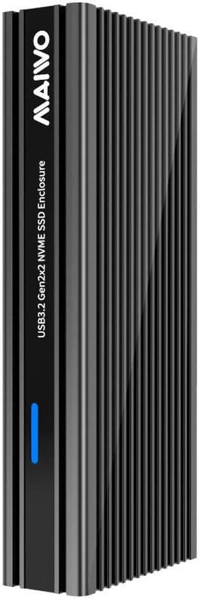 Alt view image 3 of 4 - USB3.2 20Gbps Hard Disk Enclosure for M.2 NVMe SSD with M Key B&M Key Support up to 2TB Solid State Drive