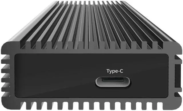 Alt view image 4 of 4 - USB3.2 20Gbps Hard Disk Enclosure for M.2 NVMe SSD with M Key B&M Key Support up to 2TB Solid State Drive