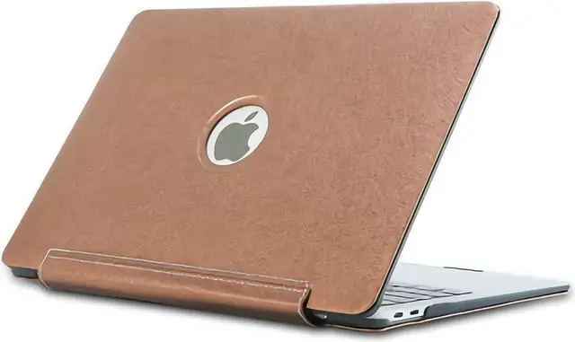 Alt view image 3 of 5 - 13.3 inch PU Leather Laptop Cover Black / Brown Laptop Sleeve Bag Laptop Case For MacBook Air / Pro