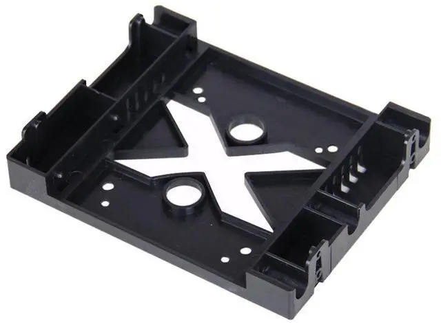Alt view image 2 of 5 - Hard Drive Bracket 3.5'' to 2.5'' SSD Caddy HDD Bay Bracket 8cm Fan Bay Converter Hard Drive Enclosure