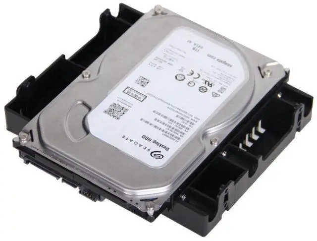 Alt view image 4 of 5 - Hard Drive Bracket 3.5'' to 2.5'' SSD Caddy HDD Bay Bracket 8cm Fan Bay Converter Hard Drive Enclosure