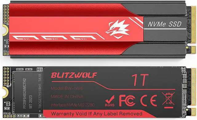 Main image of BW-NV6 M.2 NVMe Game SSD Solid State Drive 1TB NVMe1.3 PCIe 3.0x4 SSD Solid State Disk