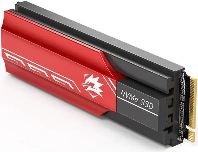 Alt view image 3 of 5 - BW-NV6 M.2 NVMe Game SSD Solid State Drive 1TB NVMe1.3 PCIe 3.0x4 SSD Solid State Disk