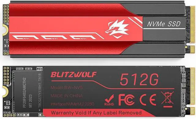 Alt view image 5 of 5 - Game SSD M.2 2280 NVMe1.3 PCIe 3.0x4 SSD Solid State Disk 256GB 512GB 1TB Up to 3200MB/s Read Speed Gaming SSD Hard Disk