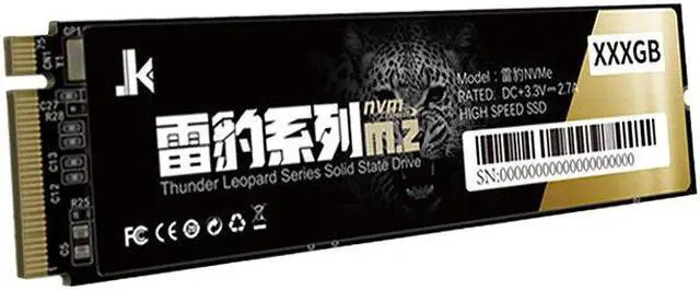 Alt view image 2 of 5 - Thunder Leopard Series M.2 NVMe SSD Internal Solid State Drive 1T M.2 2280 Solid State Disk Including 128G 256G 512G