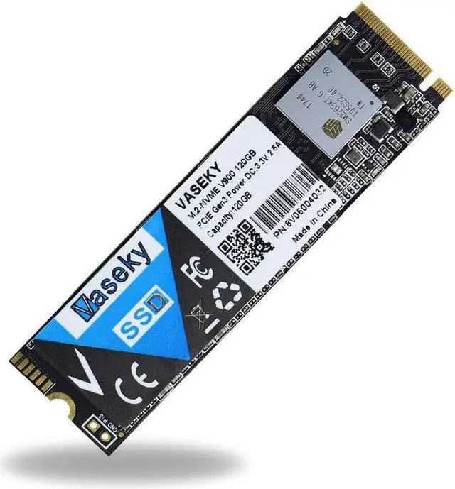 Alt view image 3 of 4 - M.2 NVME (PCIE) SSD Hard Drive 128G 256G 500G MLC Internal Solid State Drive For Desktop Computer PC