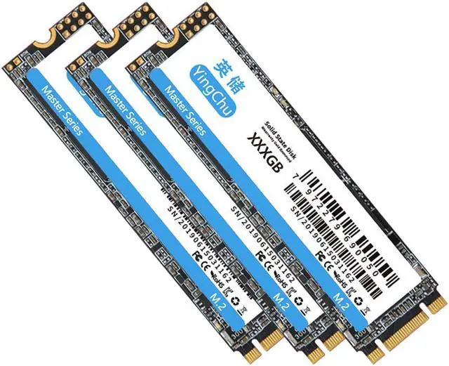 Alt view image 3 of 5 - M.2 NGFF SATA SSD 2280 Hard Drive 128GB 256GB 512GB Solid State Drive M.2 Solid State Drive Disk for Laptop Desktop
