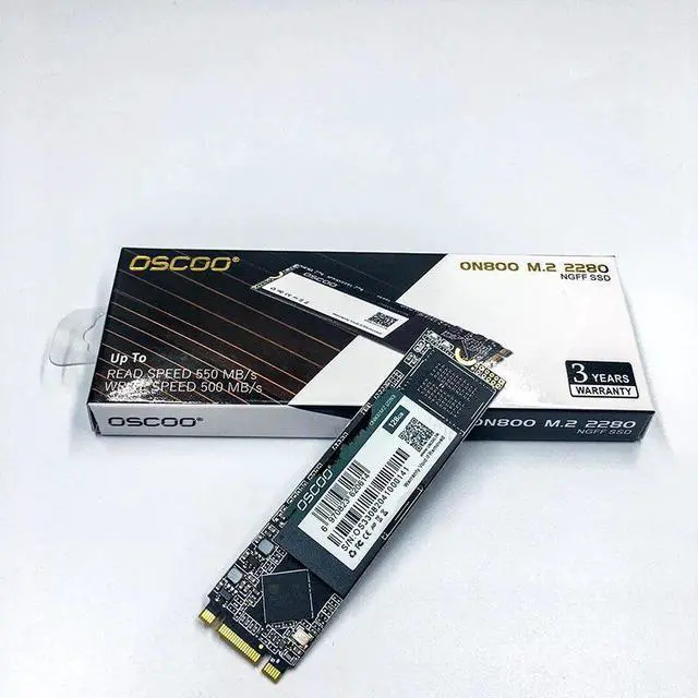Alt view image 5 of 5 - M.2 SATA Solid State Drive Internal 2280 NGFF SSD Hard Disk for Laptop