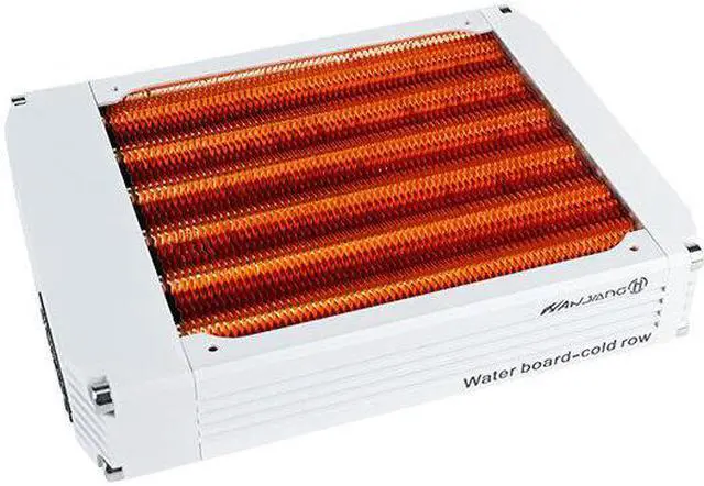 Alt view image 2 of 5 - HJ-V3 120/240/360mm Water Cooling All Copper Radiator For 12cm Fan Computer Heatsink30mm Thickness
