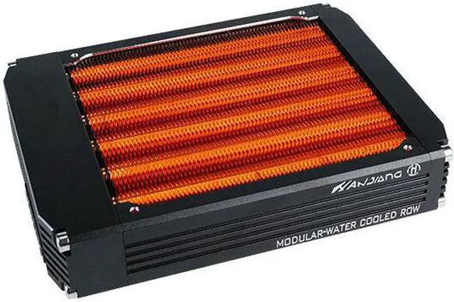 Alt view image 3 of 5 - HJ-V3 120/240/360mm Water Cooling All Copper Radiator For 12cm Fan Computer Heatsink30mm Thickness