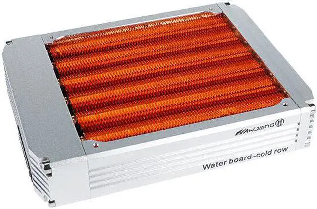 Alt view image 4 of 5 - HJ-V3 120/240/360mm Water Cooling All Copper Radiator For 12cm Fan Computer Heatsink30mm Thickness
