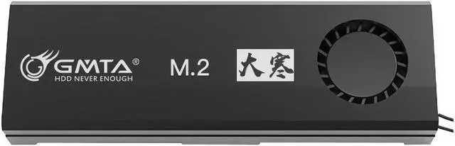 Main image of M.2 NVME SSD Heatsink NGFF Turbo Cooling Fan Solid State Hard Disk Radiator Heat Sink for Desktop PC Computer
