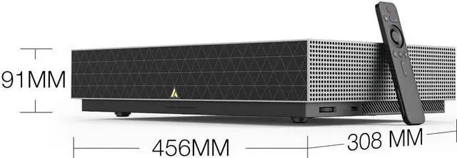 Alt view image 4 of 5 - [English Version]4K Cinema ProProjector 2400 ANSI Lumens 3GB 64GB 300 inch ALPD 4K BT4.0 NewOS Projector Formovie