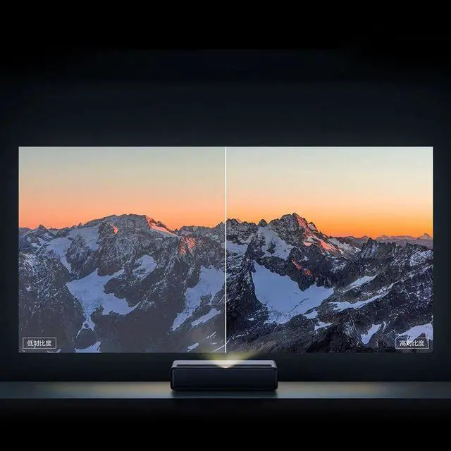 Main image of [EU Plug]Mijia 1S 4K CinemaProjector UST MIUI TV 2000 ANSI Lumens 150 inch ALPD 4K BT 4.0Projector